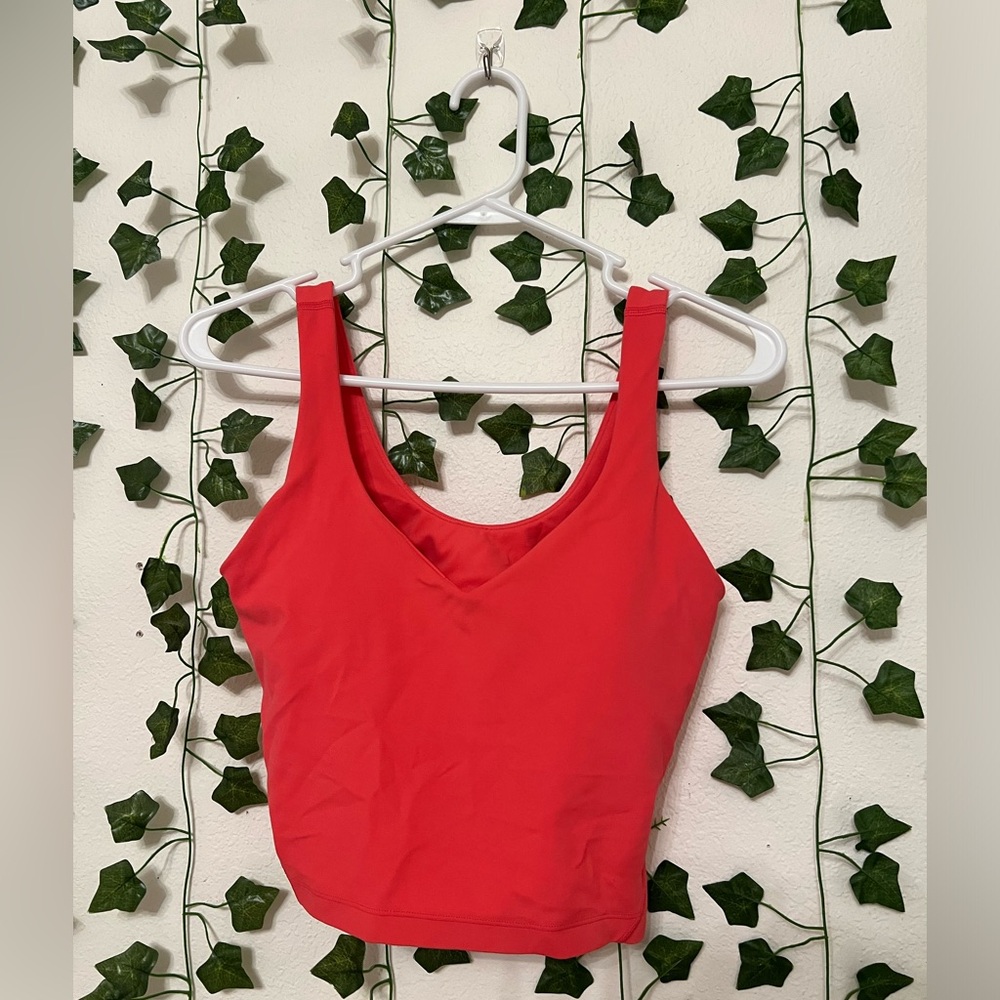 Lululemon Align Tank Size: 6 Color: lip gloss Very lightly worn with no pilling